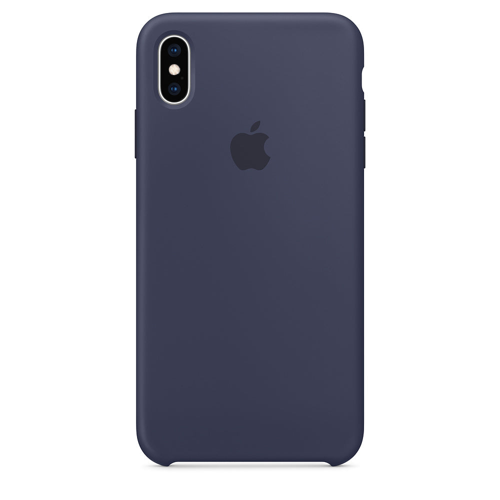 Funda para iPhone XS Max Silicone Case de Apple - Azul medianoche