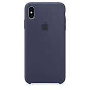 Funda para iPhone XS Max Silicone Case de Apple - Azul medianoche