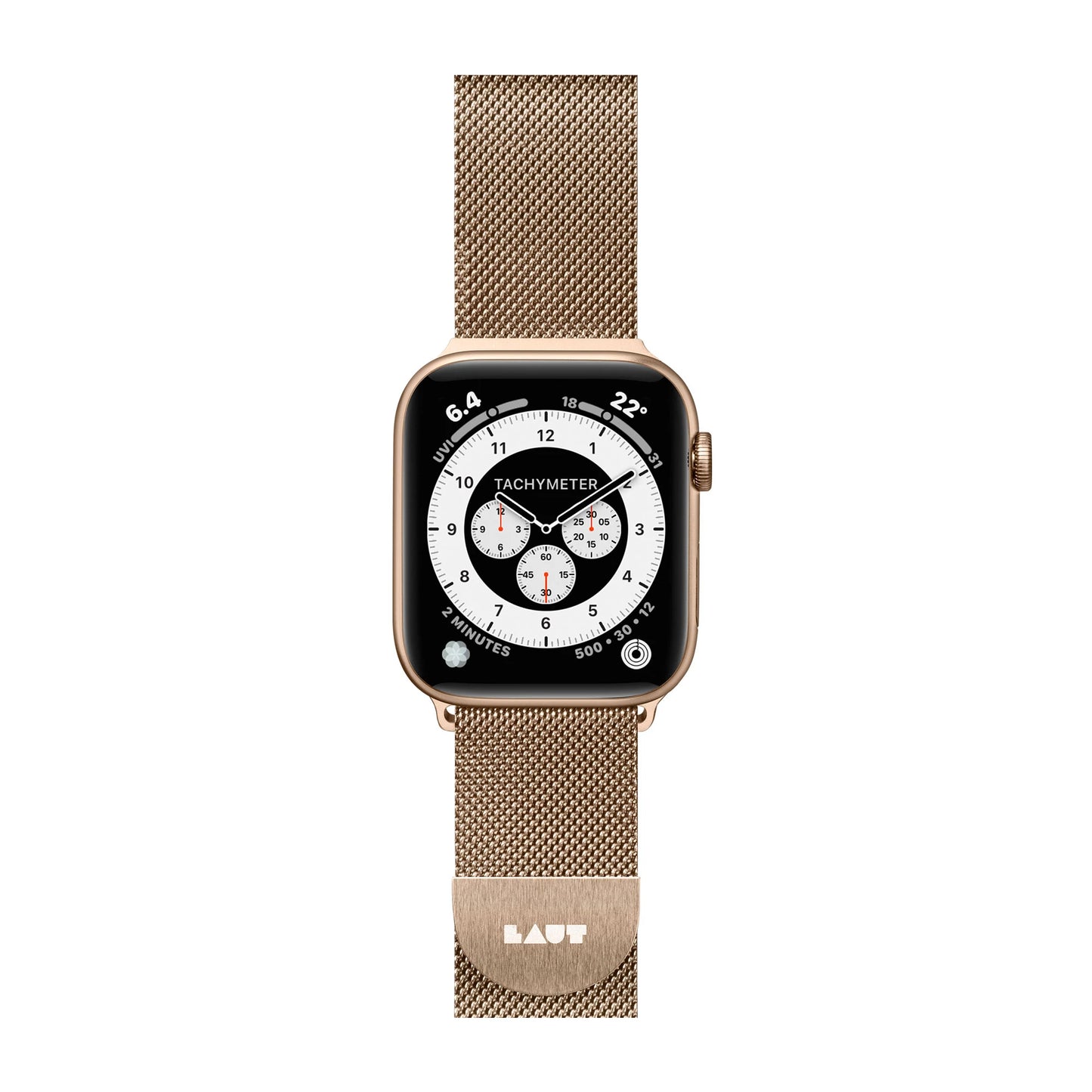 Correa Milanesa para Apple Watch 38, 40 y 41 mm de Laut - Oro