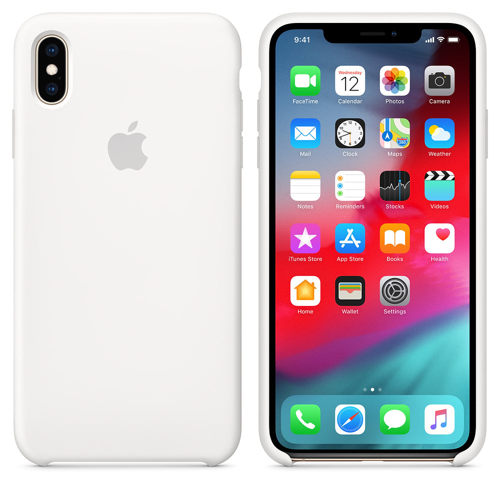 Funda para iPhone XS Max Silicone Case de Apple - Blanco