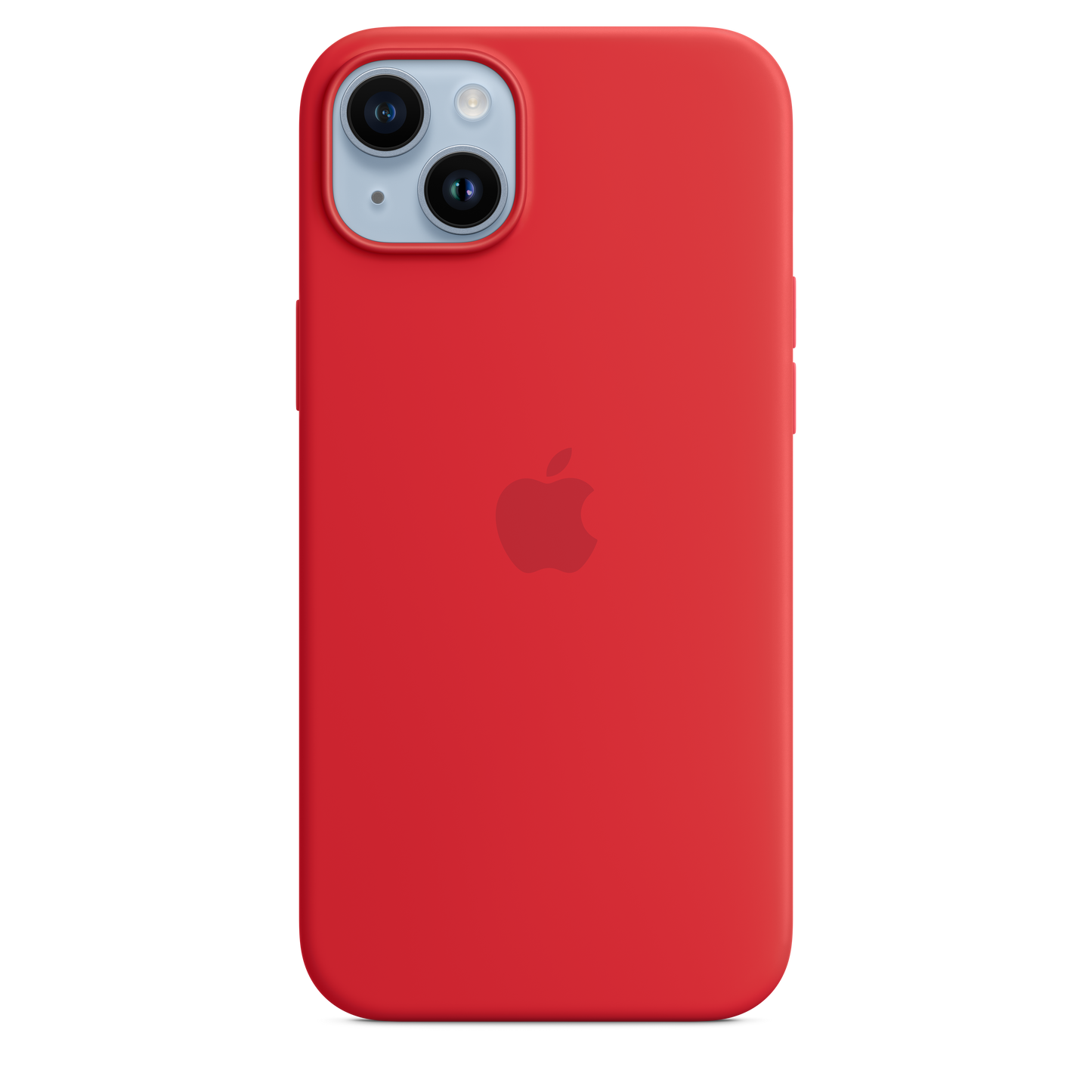 Funda para iPhone 14 Plus de silicona con MagSafe - (PRODUCT)RED