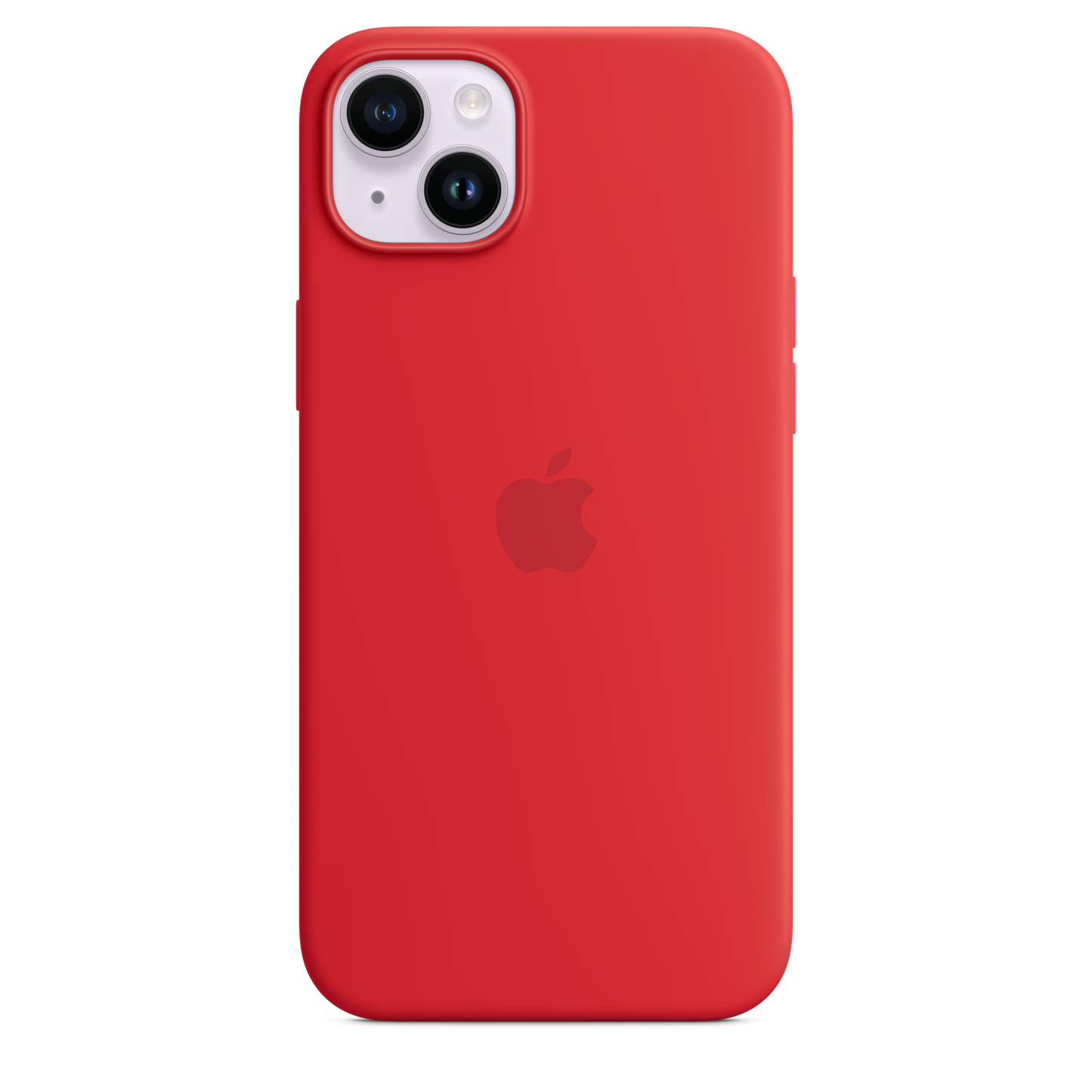 Funda para iPhone 14 Plus de silicona con MagSafe - (PRODUCT)RED