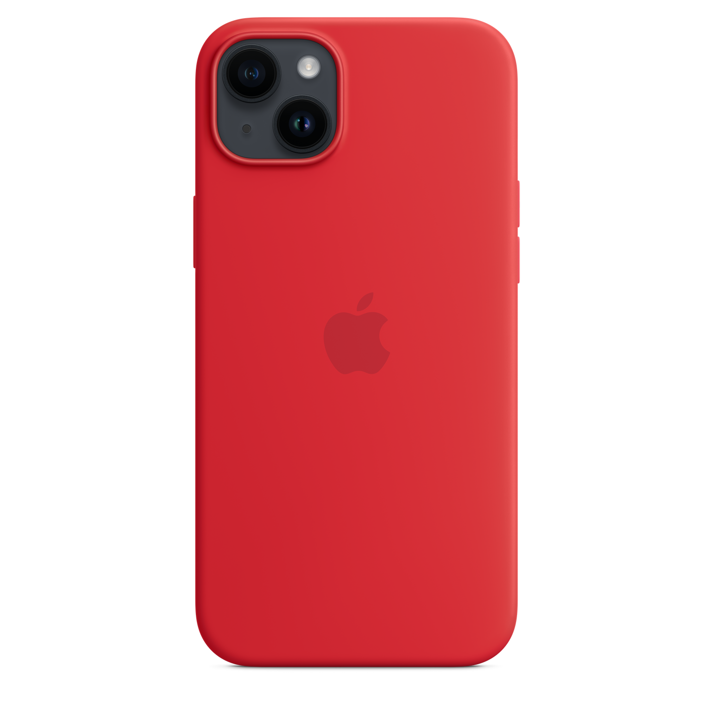 Funda para iPhone 14 Plus de silicona con MagSafe - (PRODUCT)RED