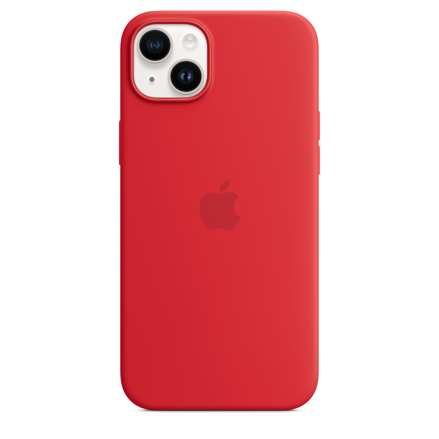 Funda para iPhone 14 Plus de silicona con MagSafe - (PRODUCT)RED