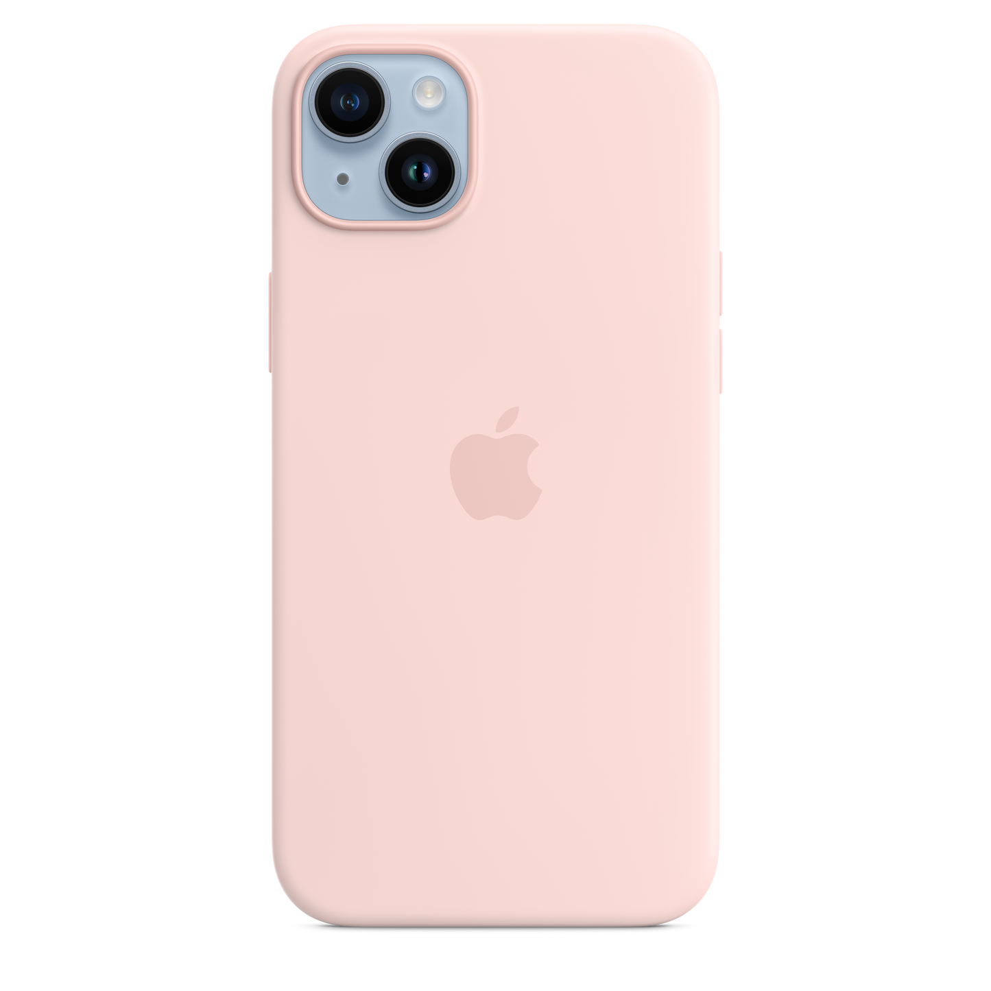 Funda para iPhone 14 Plus de silicona con MagSafe - Rosa caliza