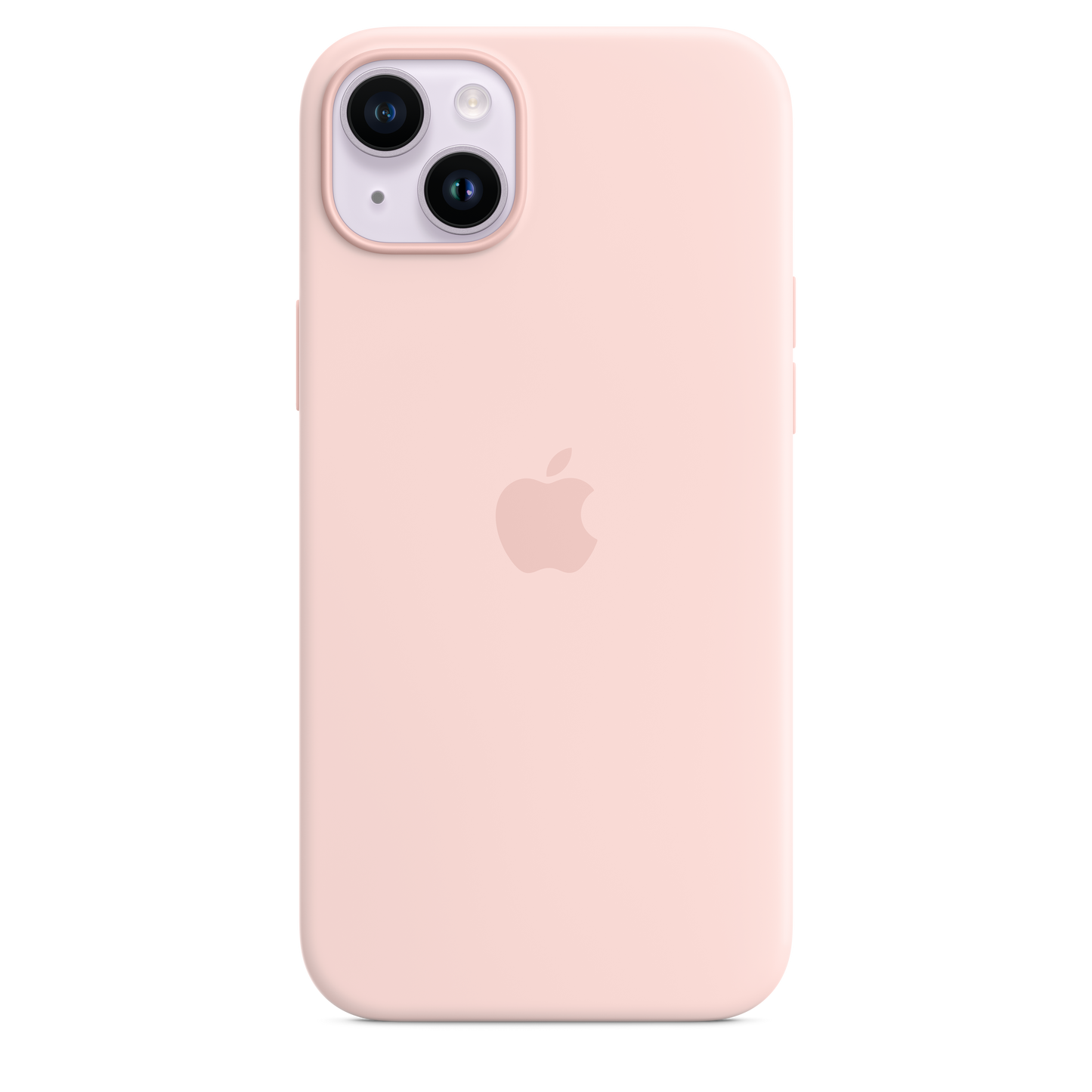 Funda para iPhone 14 Plus de silicona con MagSafe - Rosa caliza