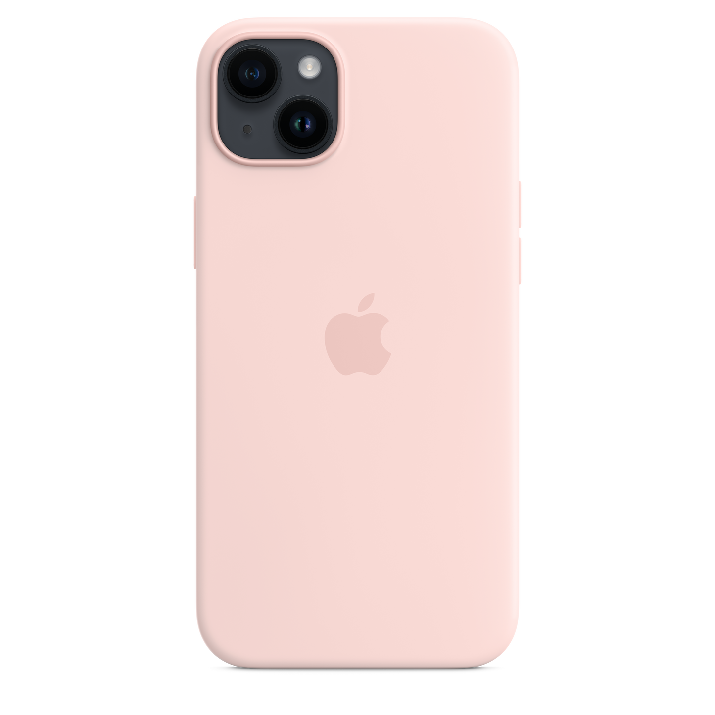 Funda para iPhone 14 Plus de silicona con MagSafe - Rosa caliza