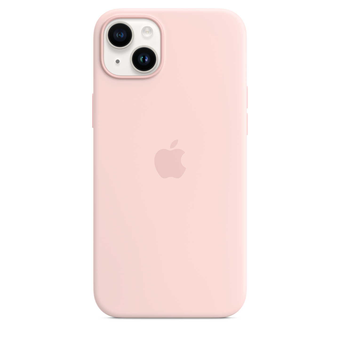 Funda para iPhone 14 Plus de silicona con MagSafe - Rosa caliza