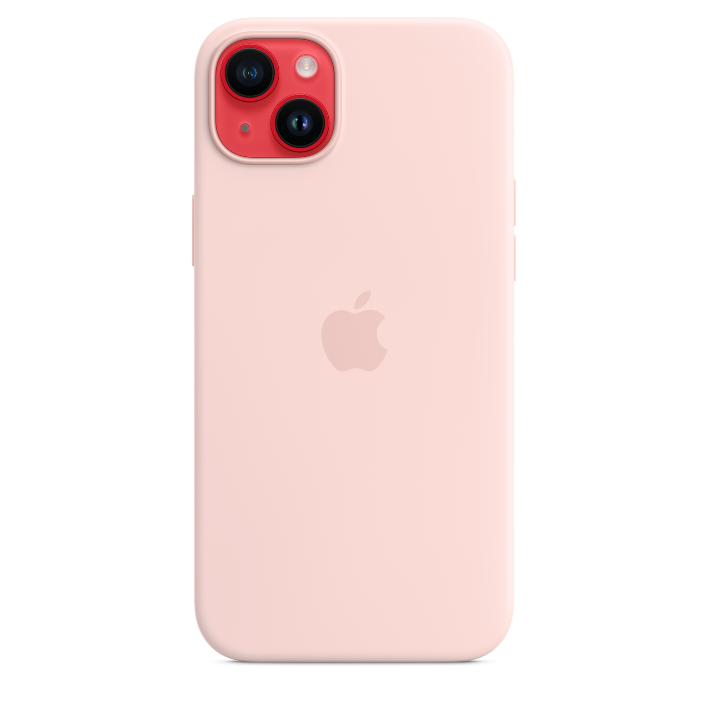 Funda para iPhone 14 Plus de silicona con MagSafe - Rosa caliza