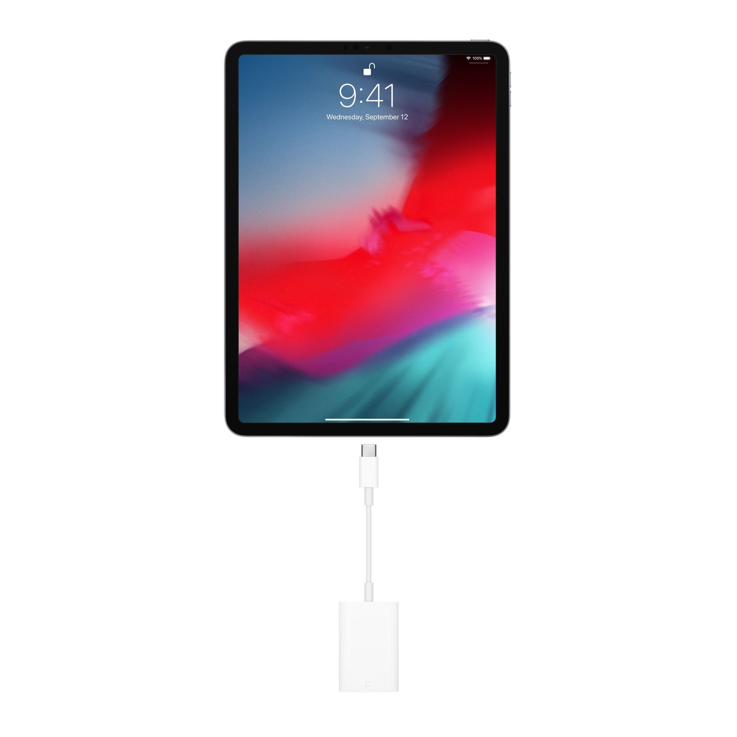 Adaptador de USB-C a lector de tarjetas SD