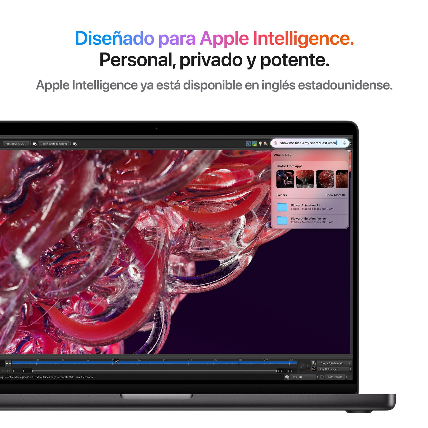 MacBook Pro de 16 pulgadas: Chip M4 Max de Apple con CPU de 16 núcleos y GPU de 40 núcleos, 1 TB SSD - Plata