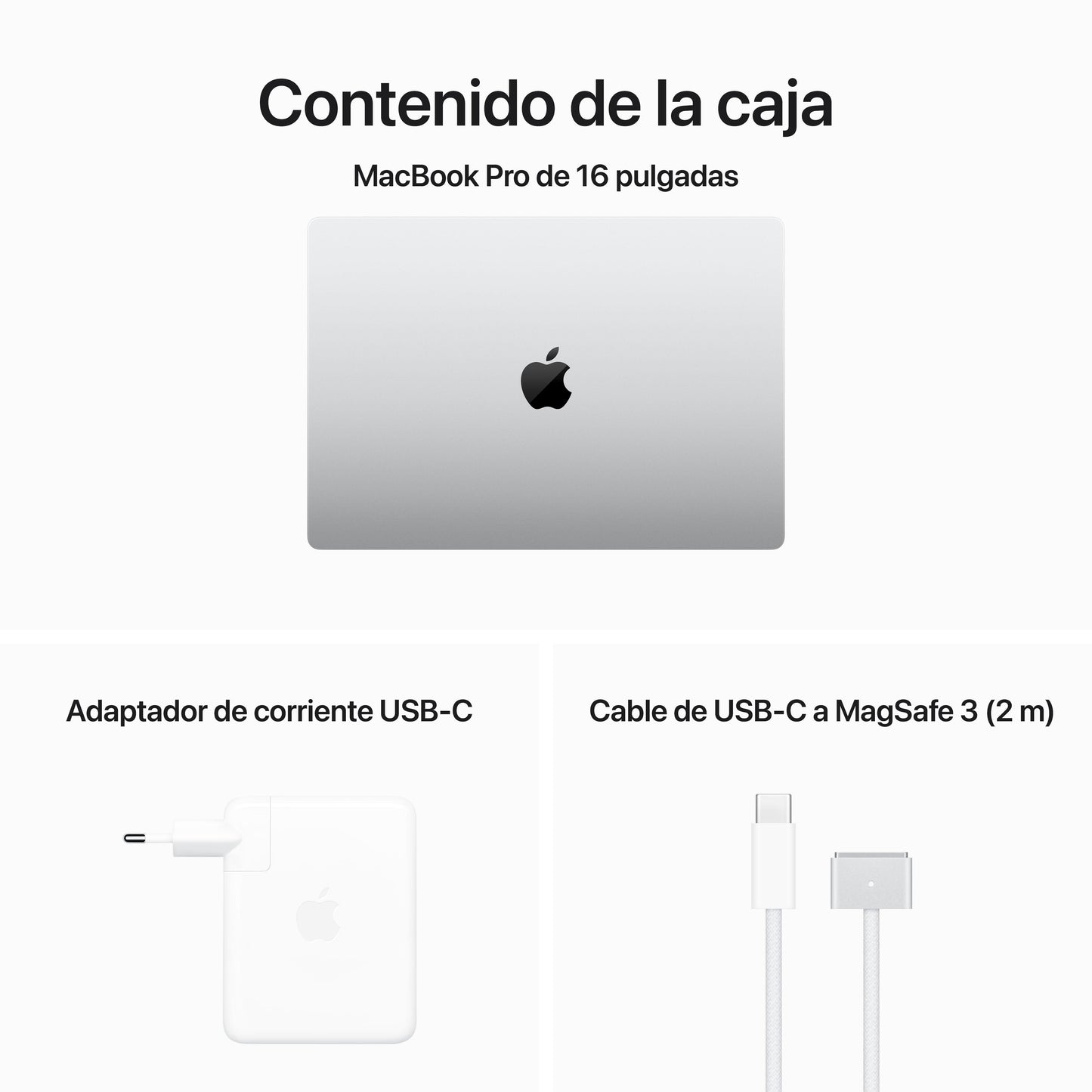 MacBook Pro de 16 pulgadas: Chip M3 Max de Apple con CPU de dieciséis núcleos y GPU de cuarenta núcleos, 1 TB SSD - Plata