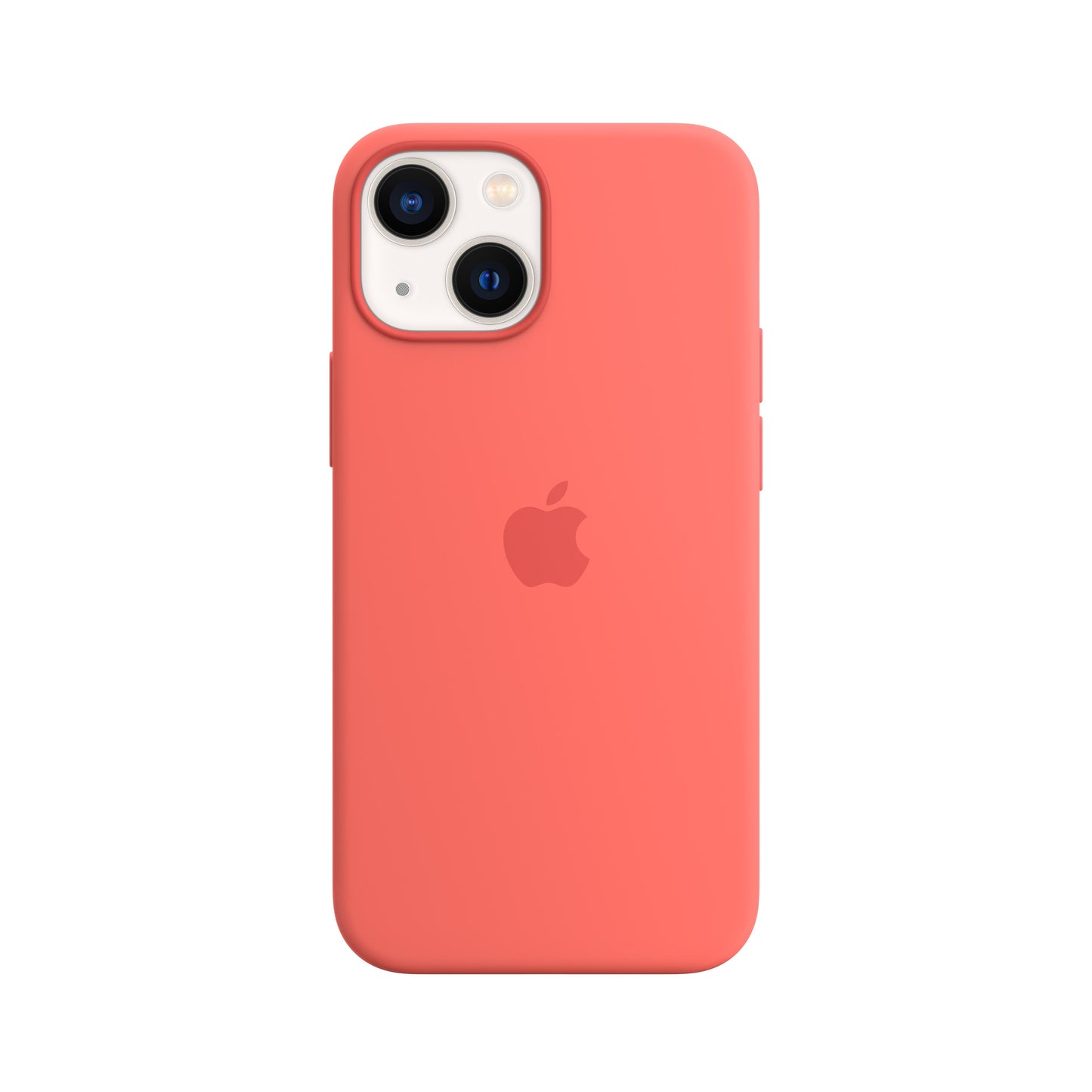 Funda para iPhone 13 mini de silicona con MagSafe - Pomelo rosa