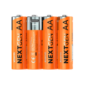 Pack de 4 pilas recargables con USB-C de Xtorm - AA