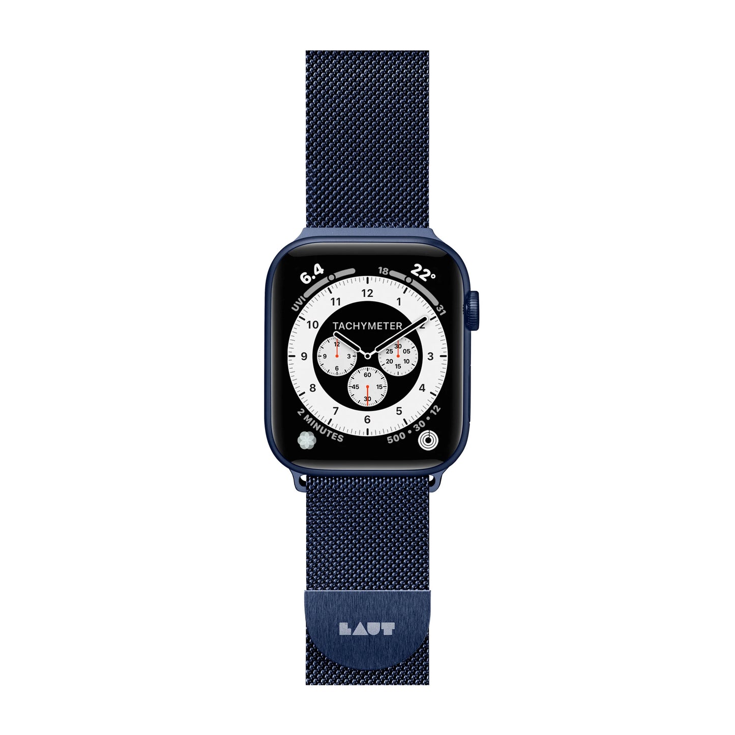 Correa Milanesa para Apple Watch de Laut - Apple Watch 42, 44 y 45 mm - Azul