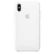 Funda para iPhone XS Max Silicone Case de Apple - Blanco