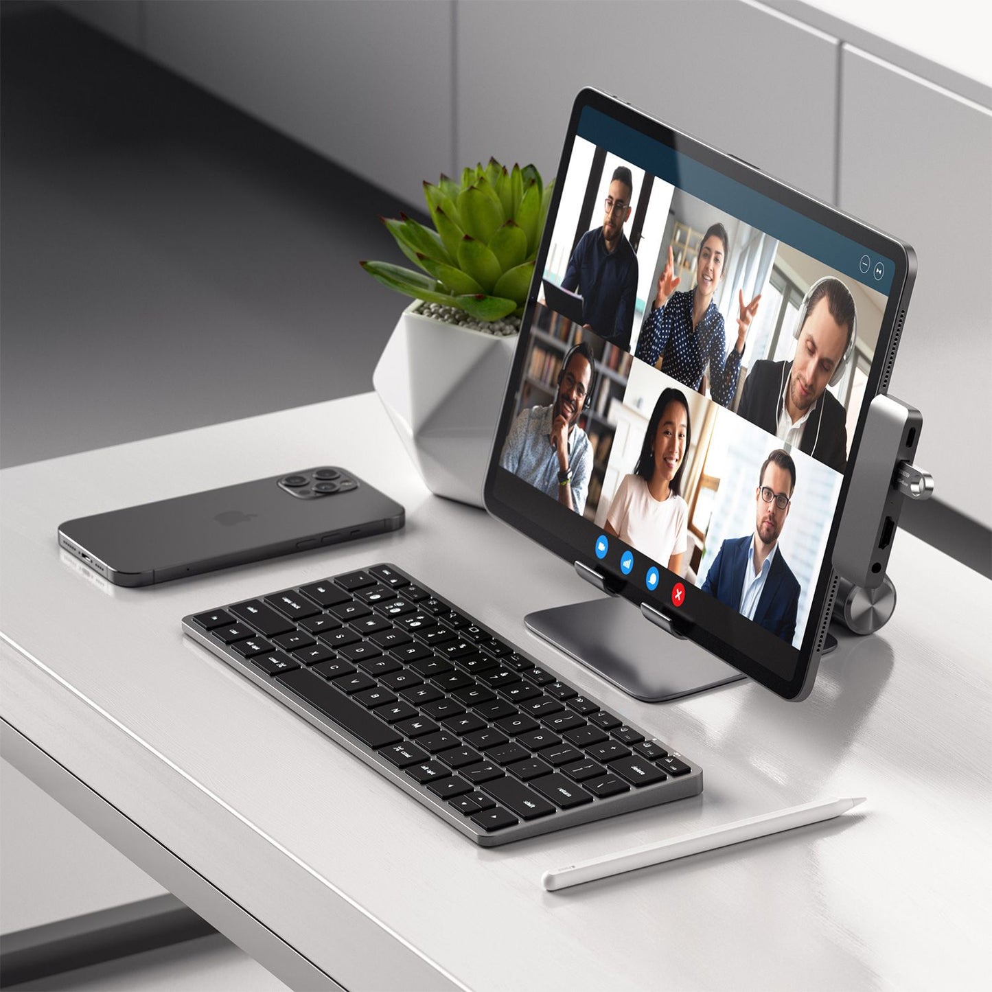 Teclado inalámbrico Slim X1 de Satechi - Gris espacial