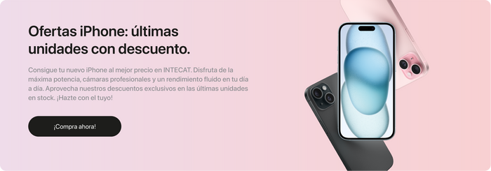 iPhone nuevos en outlet con descuento directo y garantía oficial Apple