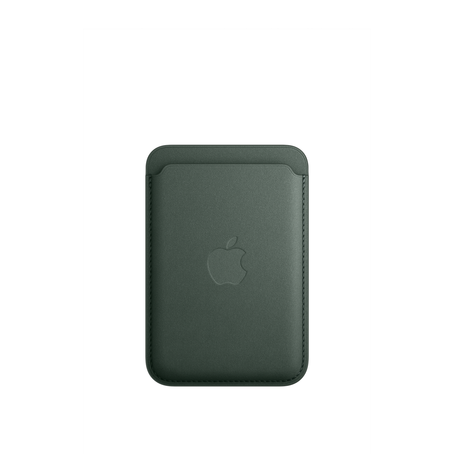 Cartera de trenzado fino con MagSafe para el iPhone - Verde perenne