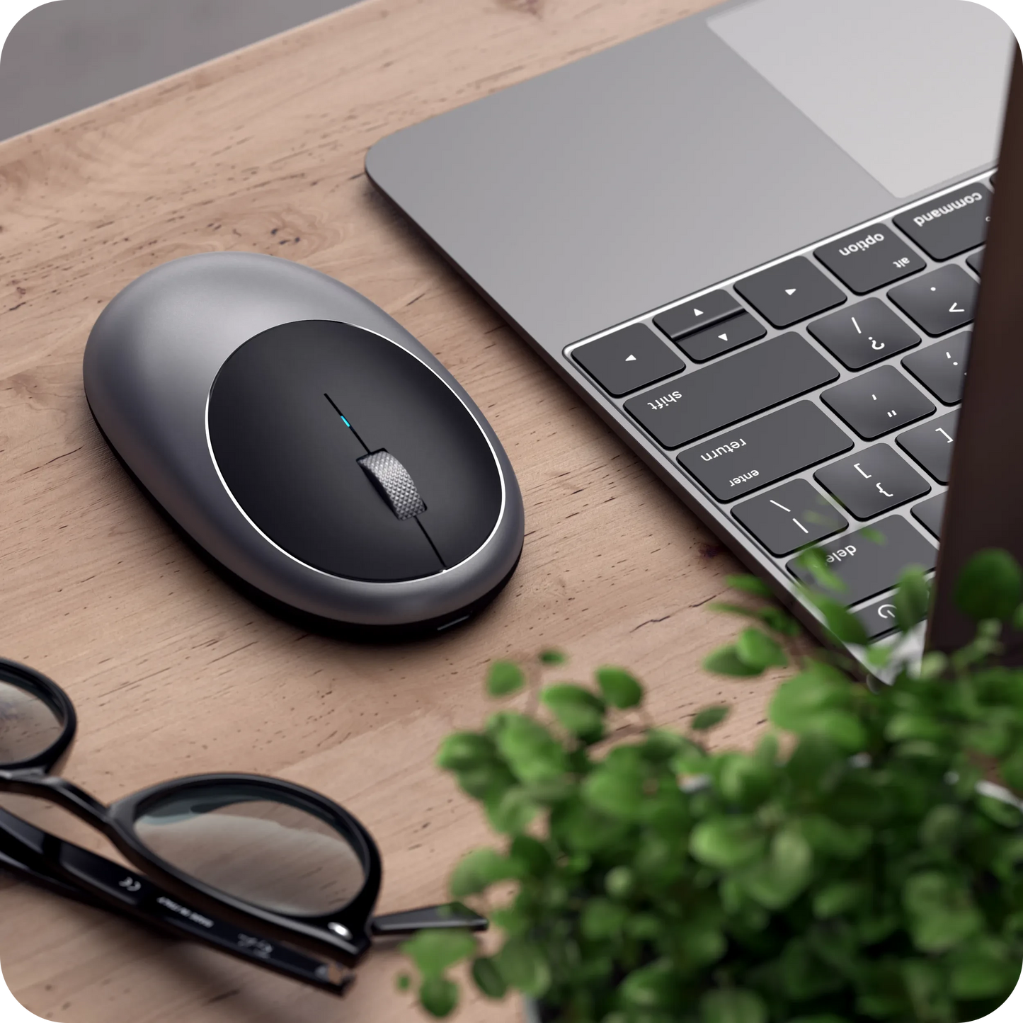 Ratón inalámbrico M1 de Satechi - Gris espacial